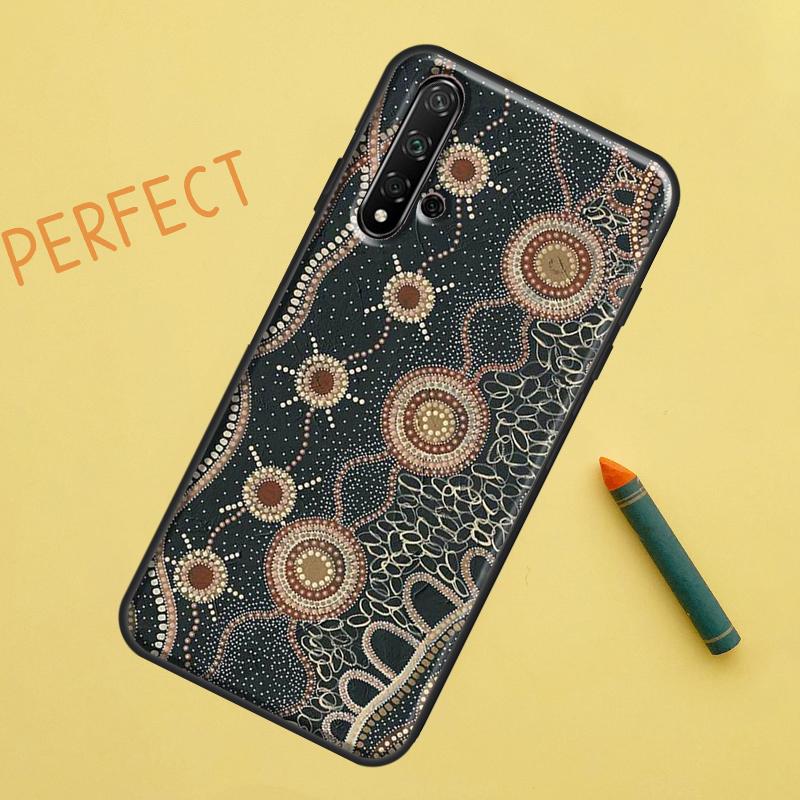

Печать с изображением искусства коренных народов Для Huawei Nova 12s 11i 7i 8i 12i Y73 Y70 Y90 Y60 Y72 Y61 Y91 9 10 SE P40 Lite P30 Pro Чехол Huawei Nova 12s