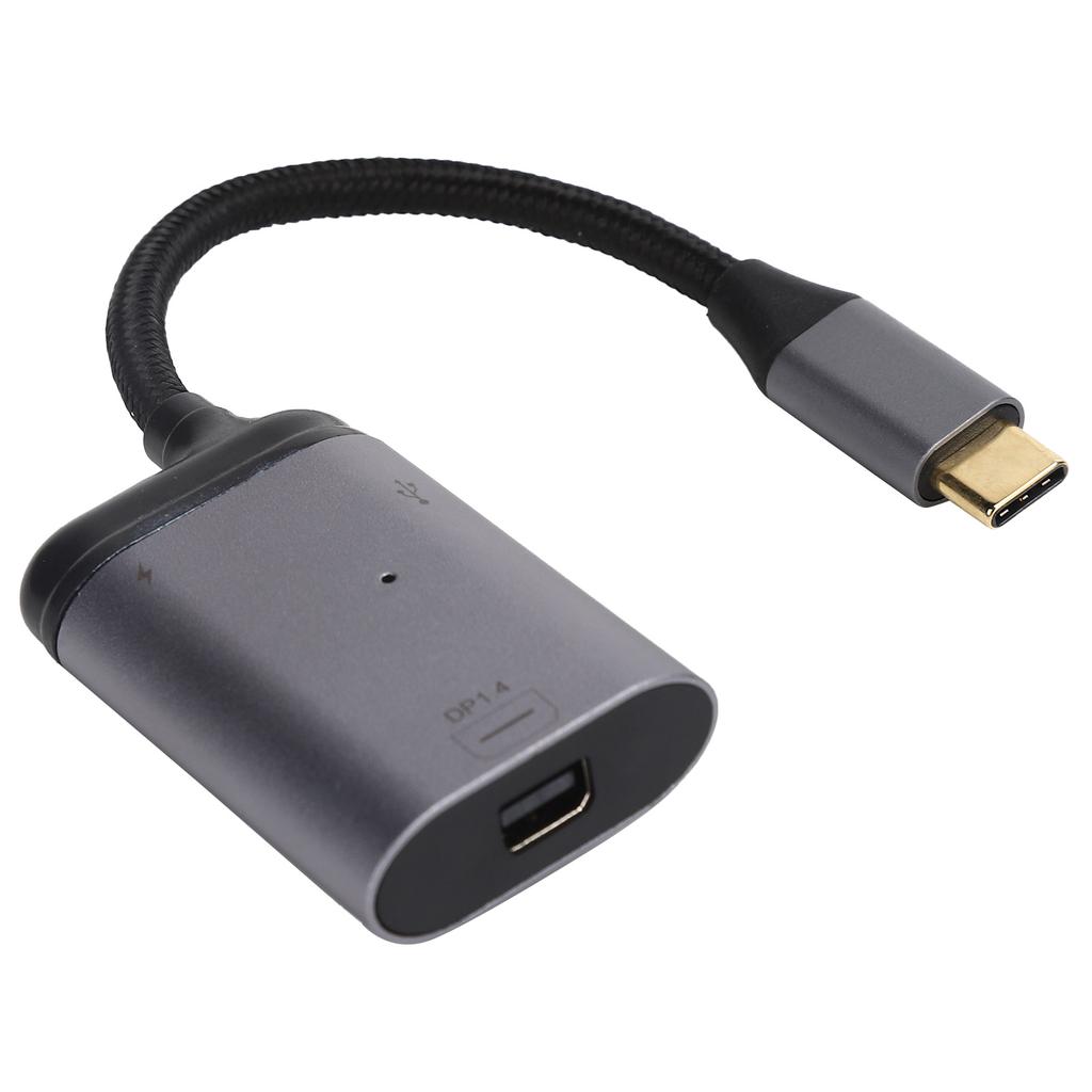 753 USB C to Mini DisplayPort Adapter,USB 3.1 Type-C Converter,USB C to DP Adapter,Support Type-C Fast Charge,Type-c Mini DisplayPort,for Projector TV Monitor,Plug and Play 753 USB C to Mini DisplayPort Adapter,USB 3.1 Type-C Converter,USB C to DP Adapter,Support Type-C Fast Charge,Type-c Mini DisplayPort,for Projector TV Monitor,Plug and Play