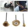 Brushes Bits Set Copper Wire Brushes Rust Paint Remover