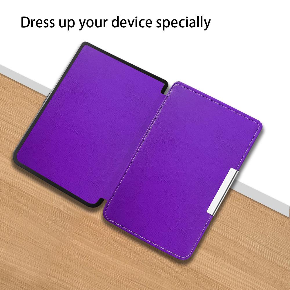 Leather E-Reader Protective Cover for Pocketbook Aqua 640/641