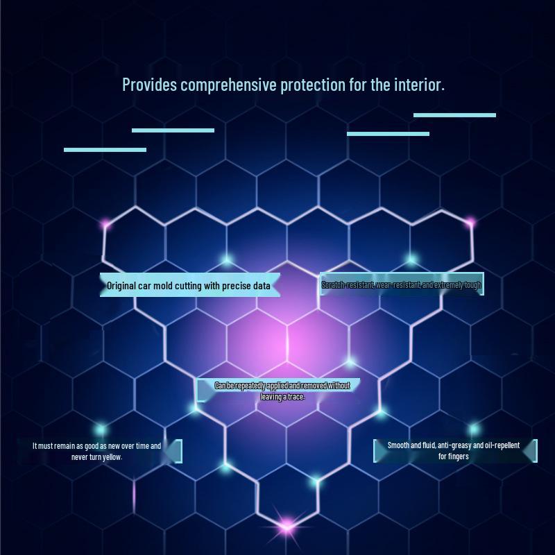 Ochranná fólie na střední sloupek okna Volvo S90/XC60/XC90/S60/V60/XC40