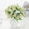 1pc/3pcs silk Hydrangea Artificial Flowers Home vase table DIY Festival party Wreath Accessory Wedding Bridal Bouquet Decoration