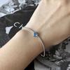 Silver Bracelet with Cubic Zirconia, Product Weight 3.41 G (60002009)