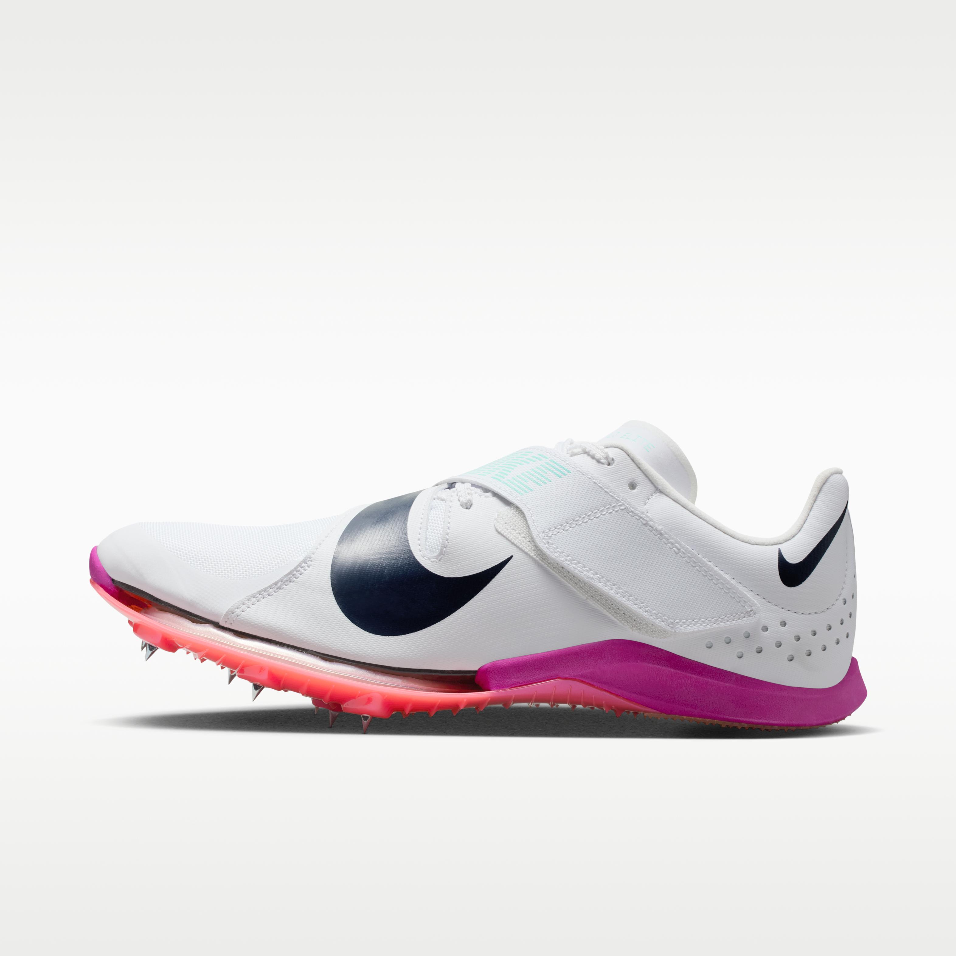 Nike Long Jump Elite White Bright Crimson Obsidian 47.5