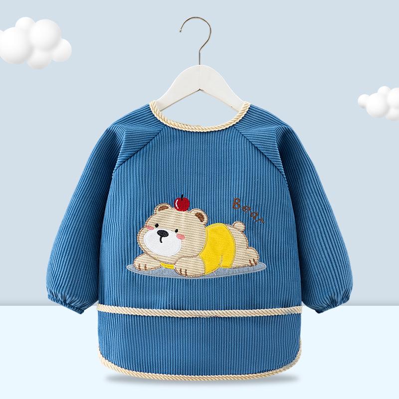 Wasserdichte, fleckenabweisende Lätzchen für Babys: Stilvolle Schutzkleidung & Lätzchen für Herbst-/Wintermahlzeiten & Kindergarten.