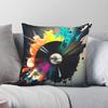 Color Explosion Vinyl Pillowcase Polyester Linen Velvet Creative Zip Decor Throw Pillow Case Home Cushion Cover X