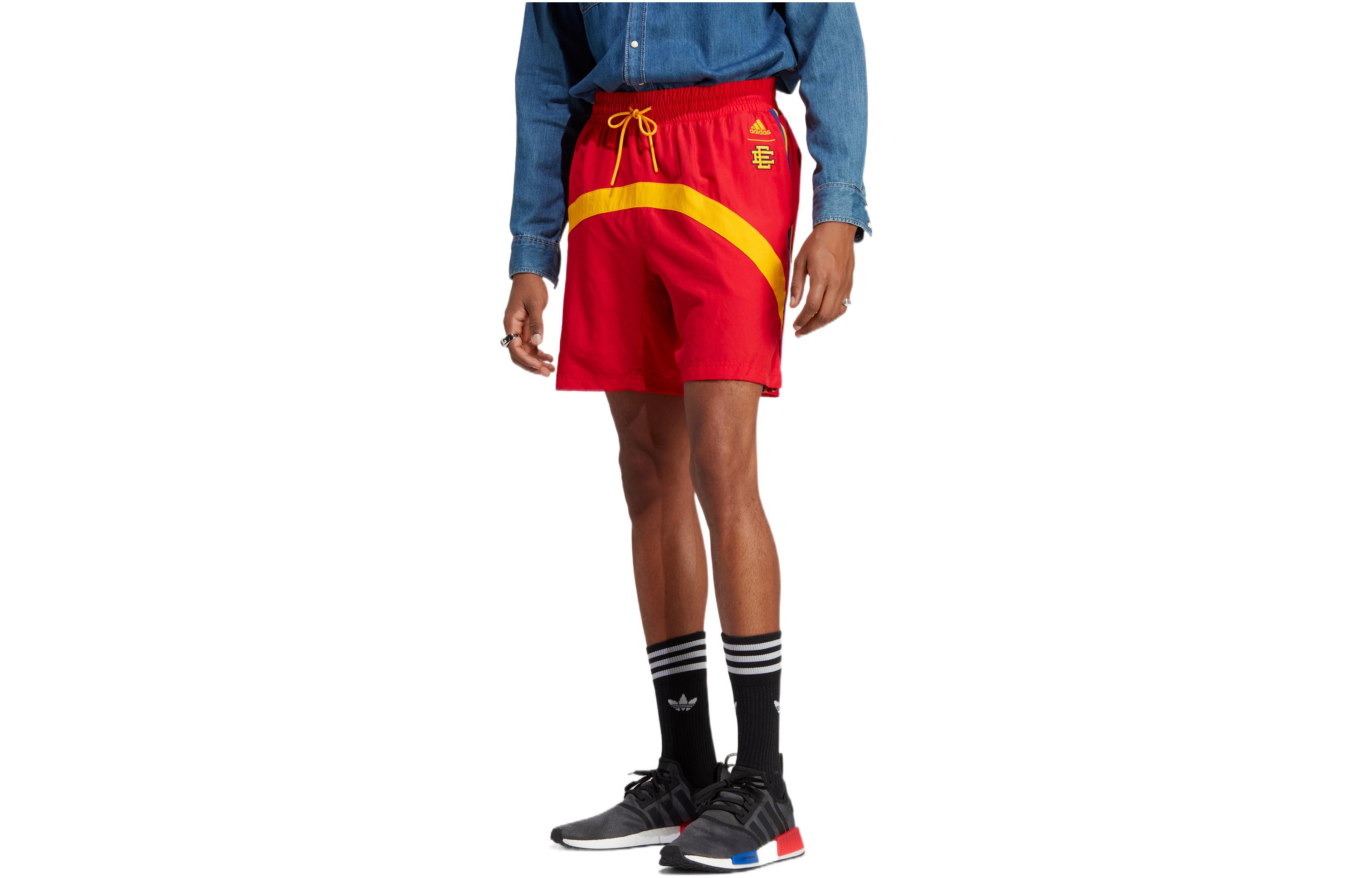 Adidas Basketball Shorts Men s Red HB0736 L