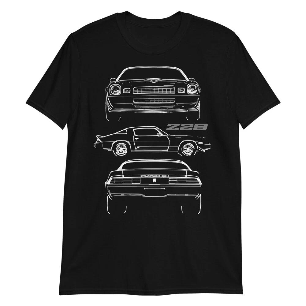 

1979 Camaro Z28 Collector Car Owner Gift Muscle Cars Short-Sleeve Unisex T-Shirt S