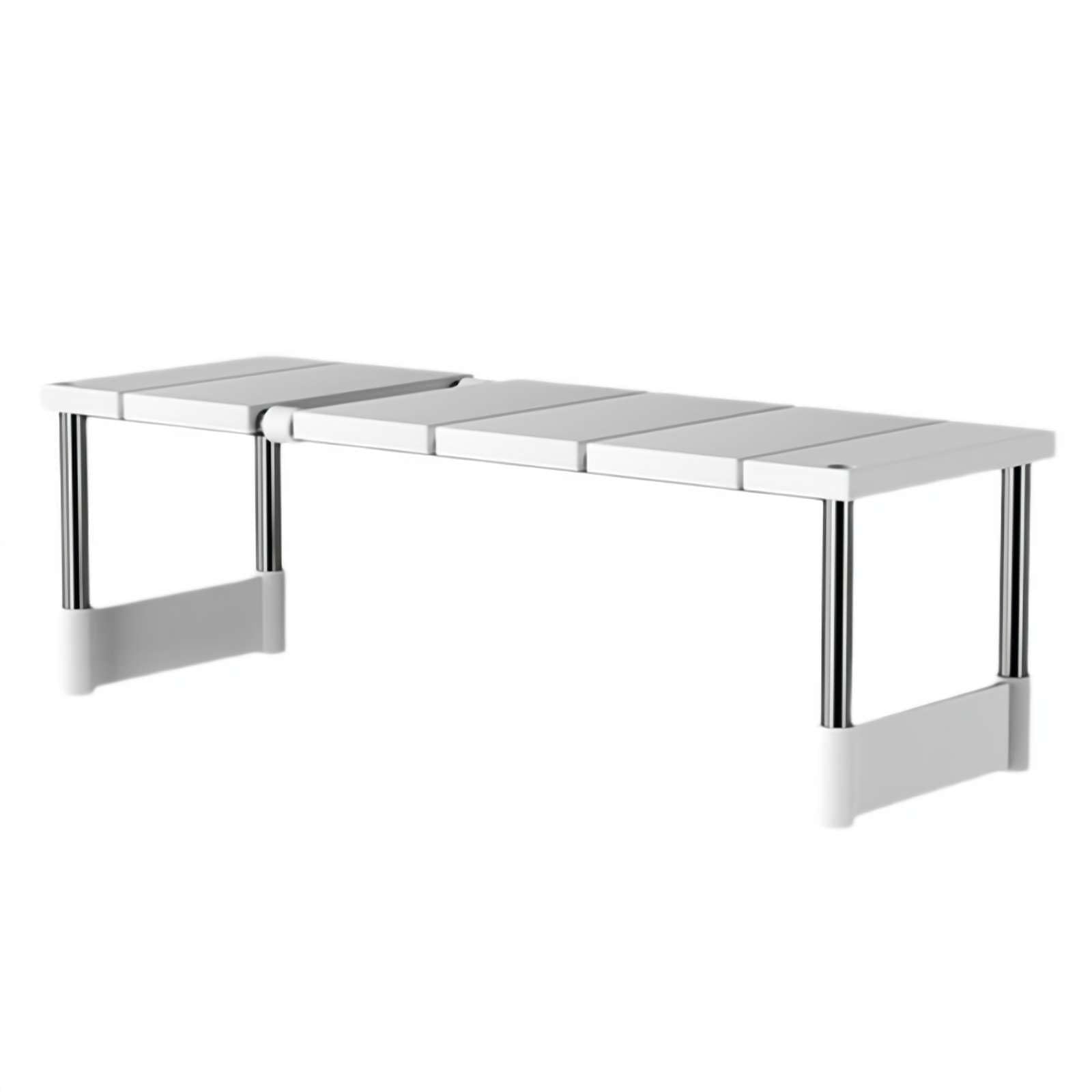 

Регулируемые полки-органайзер для шкафа, штабелируемые полки для кухонной столешницы, телескопический держатель для раковины, органайзер и хранение для шкафа