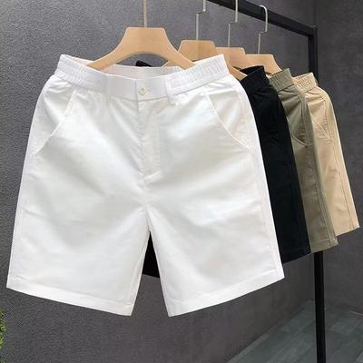 Men's Versatile Trendy White Summer Casual Shorts