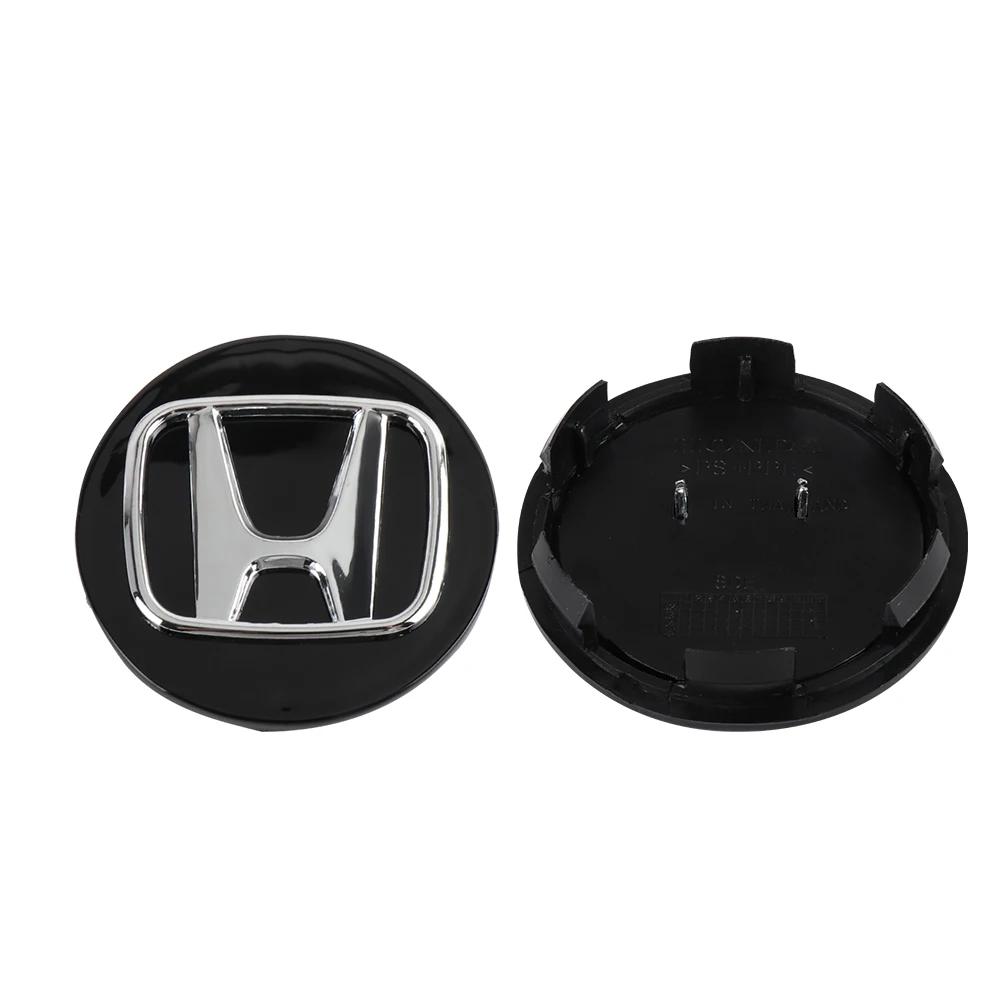 4pcs/set 56/60/58/69MM Emblem Car Wheel Center Cap Hub Covers Badge For Honda Type R Type S DOHC Legend Si RR Modulo Vezel
