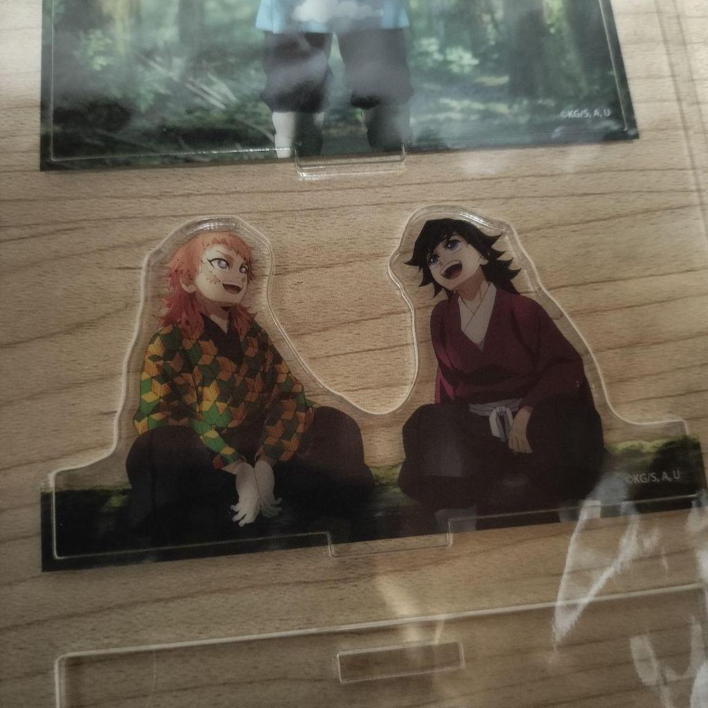 [USED] Demon Slayer: Kimetsu no Yaiba Random Mini Diorama Acrylic Stand Childhood Tomioka Giyuu Sabito