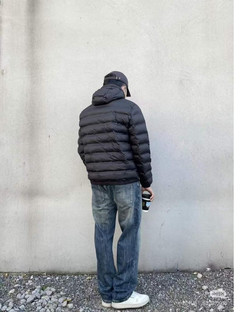 2025 Trendige leichte Herren-Kapuzenjacke aus weißer Entendaune: Vielseitige, Warme, Lässige Winterkleidung