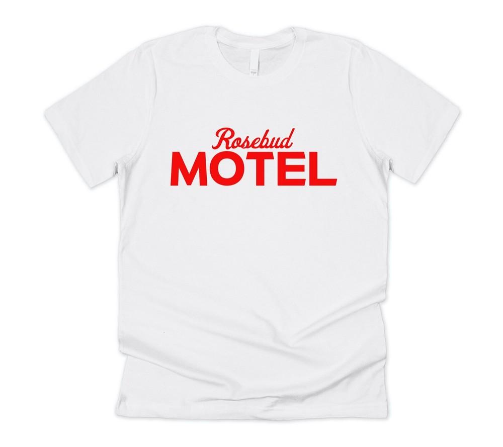 

Rosebud Motel T-shirt Tee Top Funny Schitt s TV Show Women s Mens M