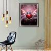 5D DIY Diamond Painting Love with Wings Cross Stitch Kit Mosaic Diamond Embroidery Rose Full Round/Square Drill Home Decoration