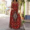 Women's Slip Dress Maxi Long Dress Exotic Retro Print Dress Spring & Summer Leisure Vacation