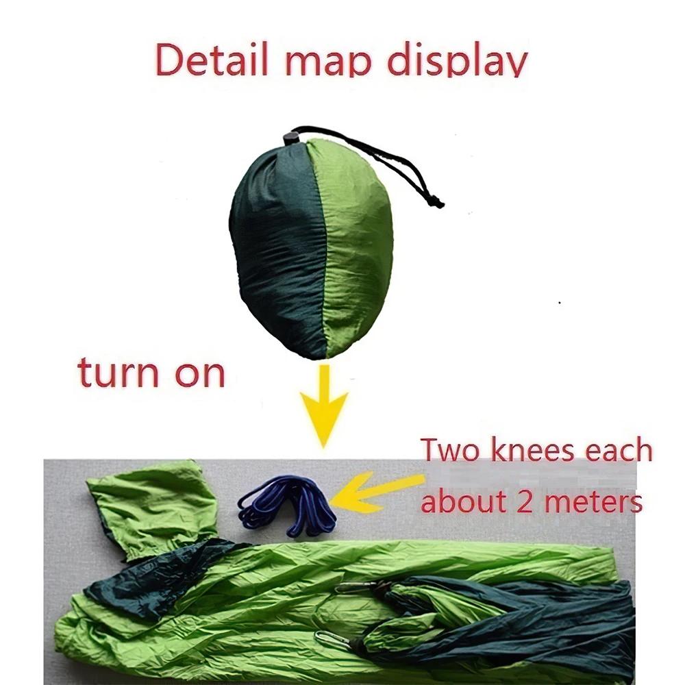 Goture Spor Seyahat Kamp Yürüyüş Hamak Hamak Duyan Duyan Çift Açık Taşınabilir Hamak