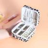 Button Storage Zipper Jewelers Organizer Container Box Jewelry Organizer Display Travel Jewelry Case Boxes Portable Jewelry Box
