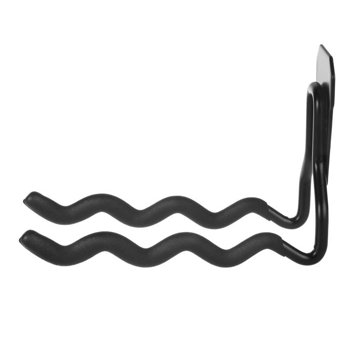 Support mural - Maclean MC-486 - Acier - Charge max. 30kg - Noir