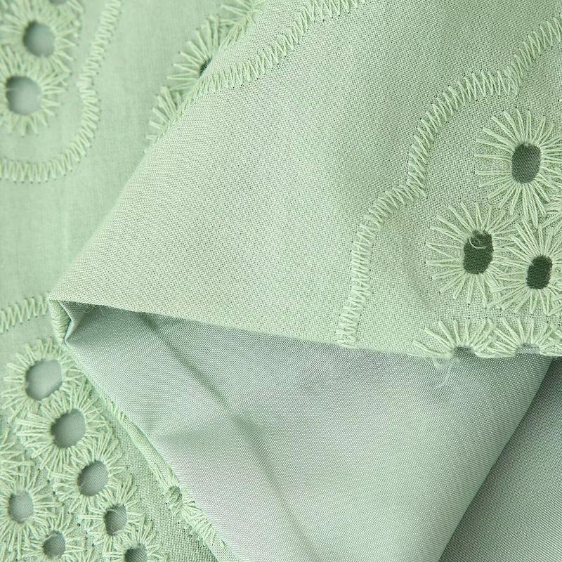 Kaslead New Women clothes Western Style Fashion Simple Embroidered Vest Split Skirt Set