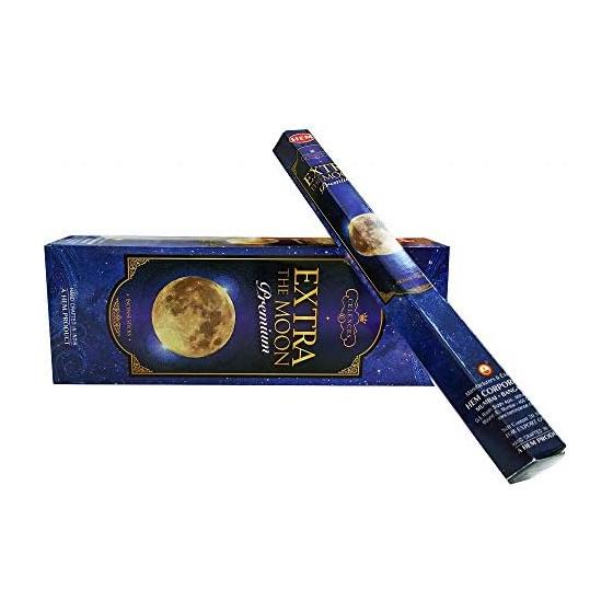HEM Hexagonal Incense Extra Moon Set of 6 Japan Network