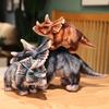 32-46cm Peluche Creativo Morbido Triceratopo Giocattolo di Peluche Simulazione Bambola Dinosauro Giocattolo Ripieno Bambini Ragazzo Giocattoli Dinosauri Regali di Compleanno