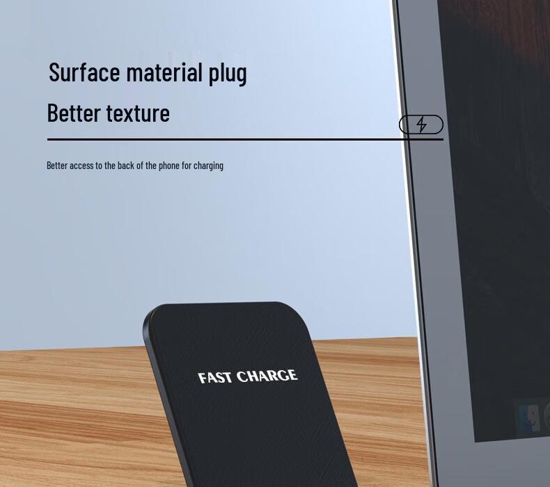 Foldable 15W Fast Wireless Charging Stand for Apple & Huawei Phones