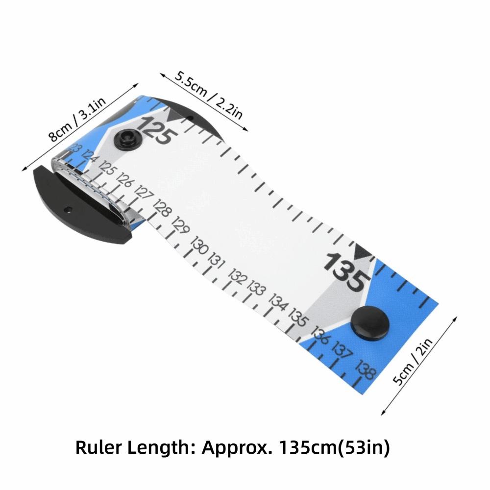 53 Inch Fish Measuring Tape Waterproof Fishing Ruler Durable Fish Measuring Ruler For Fishing синий