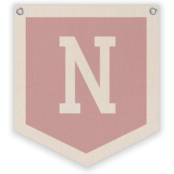 Lacama Long Live Boyhood Linen Banner,Vintage Boy Room Toddler Decor,Boy Bedroom Wall Hanging Banner Pennant Flag Decor for Nursery Playroom,12.4x14