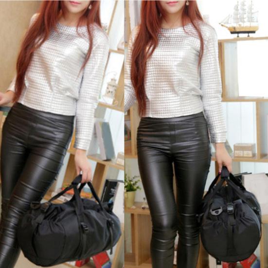 Women Men Folding Zipper Travel Bag Handbag Sports Fitness Luggage Duffle Pouch