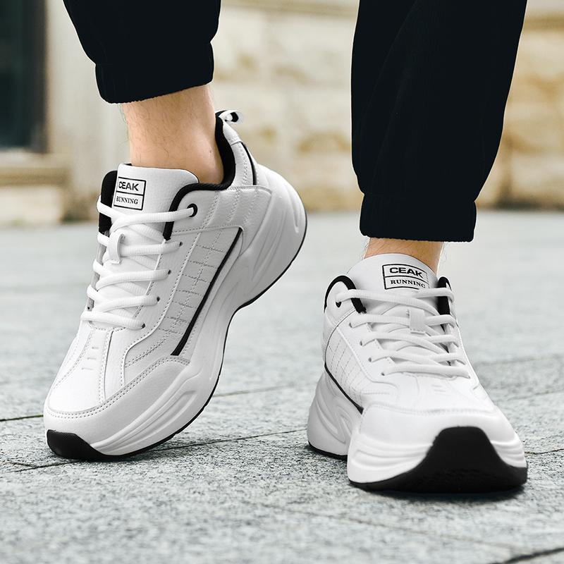 Adidași casual pentru bărbați mărime plus Nou pentru patru sezoane Respirabili Talpă moale Antiderapanți Confort Pantofi de alergare exterior Pantofi sport pentru studenți