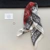 100% Mulberry Silk Square Scarf 70cm Fashion Neck Head Women