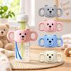 Removable Design Baby Bottle Handles Silicone Bottle Grip Handle For Baby Feeding Time