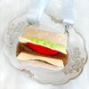 [Plush Bag][Plush Clothes] Stuffed Animal Kigurumi [Hamburger] with Shoulder Strap for 10-15cm Plush Toys [Product]
