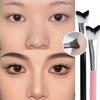 1PC Angled V-Shaped Contour Brush,for Nose/Cheekbone Sculpting, Highlighting & Shading Tool, Professional Makeup Accessory