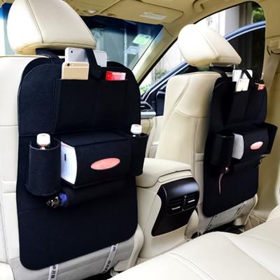 Car Seat Back Felt Storage Bag Pockets Hanging Multifunctional Organizer for Vehicles