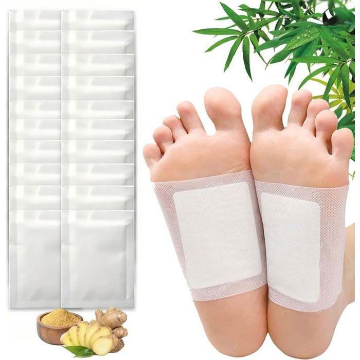 100 Patchs Détoxifiants Patchs Detoxifiants Plantaires Patch Pieds Deep Cleansing Foot Patches Eliminer les Toxines