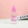 Clear Printed Cosmetic Spray Bottle (50/75/100ml) - Portable, Colorful, Press-Style, Plastic Beauty Tool