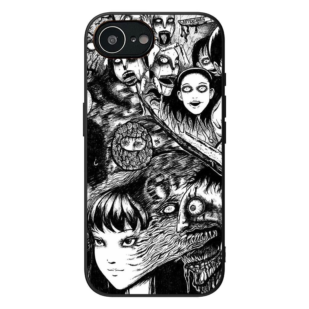 Tomie Junji Ito Horror Phone Cover Case for OPPO A54 A40 A60 A80 A18 A16 A17 A38 A78 A79 A57 A55 A96 A15 A12 Casing OPPO A40M