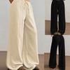 Women's Wide Leg Pants Casual Loose Waist Drawstring Pants Autumn Fashion