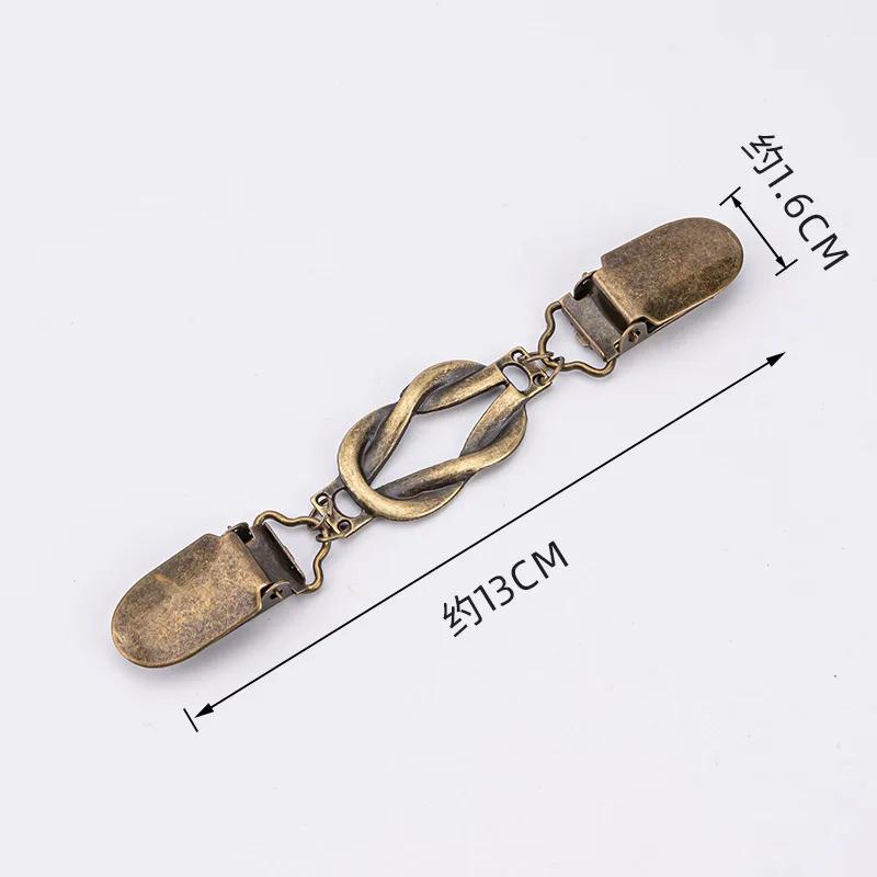 2 pcs of clothes clip brooch clip vintage clothing sweater cardigan shawl dress brooch clip shirt clip girl ladies