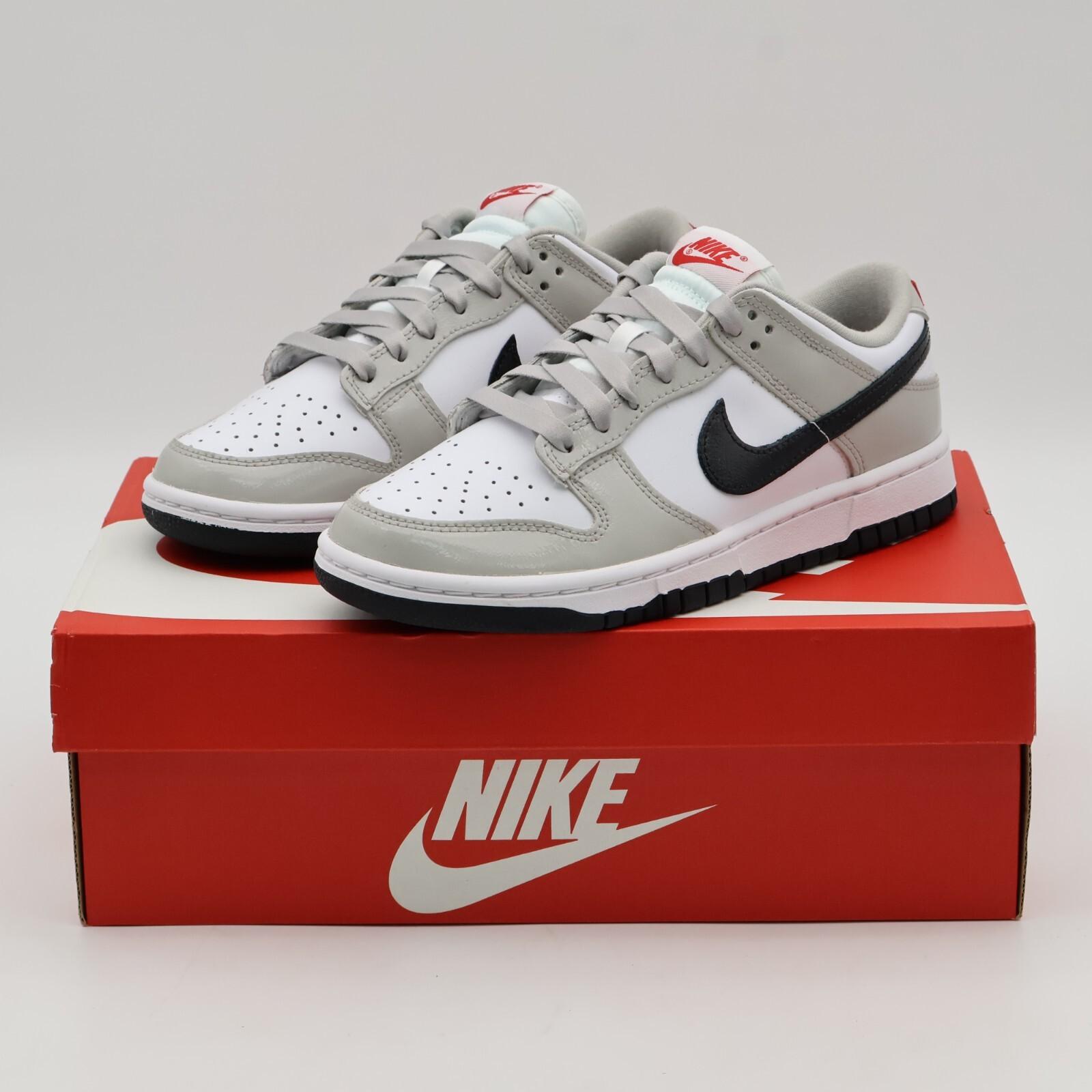 DQ7576-001 Nike WMNS Dunk Low ESS Светлый Железный Рудник Черный Белый Серый Стальной Серый 5.5W