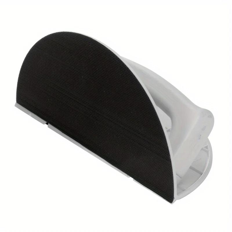 Self-Adhesive Half Circle Sanding Pad Holder - Durable Plastic Corner Sander with Ergonomic Grip for Drywall Woodworking