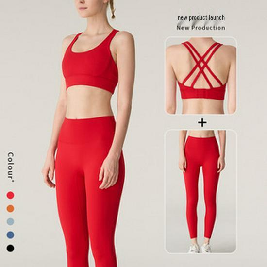 Women's High-Waist Nude Yoga Shorts - Seamless, Summer-Fit, Hip-Lifting Design
