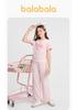 Balabala Girls' Short Sleeve Set