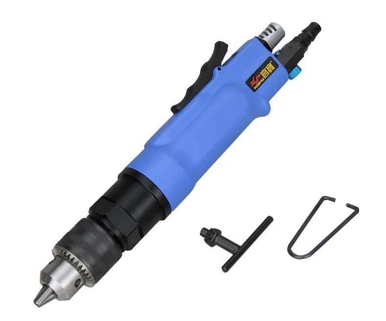 Gaobao Pneumatic Air Drill, 3/8" and 1/2", Variable Speed, Forward/Reverse, Powerful Straight Shank Drill.