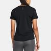 Under Armour Solid Quick-Dry Crew Neck Short Sleeve T-Shirt Women tops Black 1383364-001