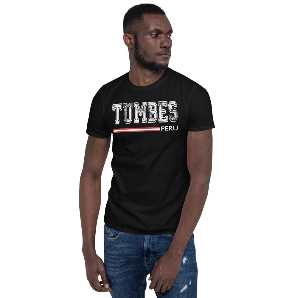 TUMBES PERU PERUVIAN FLAG PERUANO GRAPHIC Short-Sleeve Unisex T-Shirt 3XL