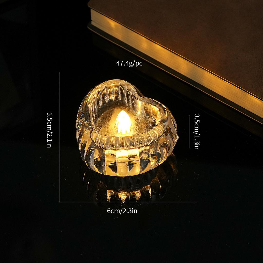  LED Electronic Candles – Realistic Flickering Tea Lights for Bedroom, Party & Wedding