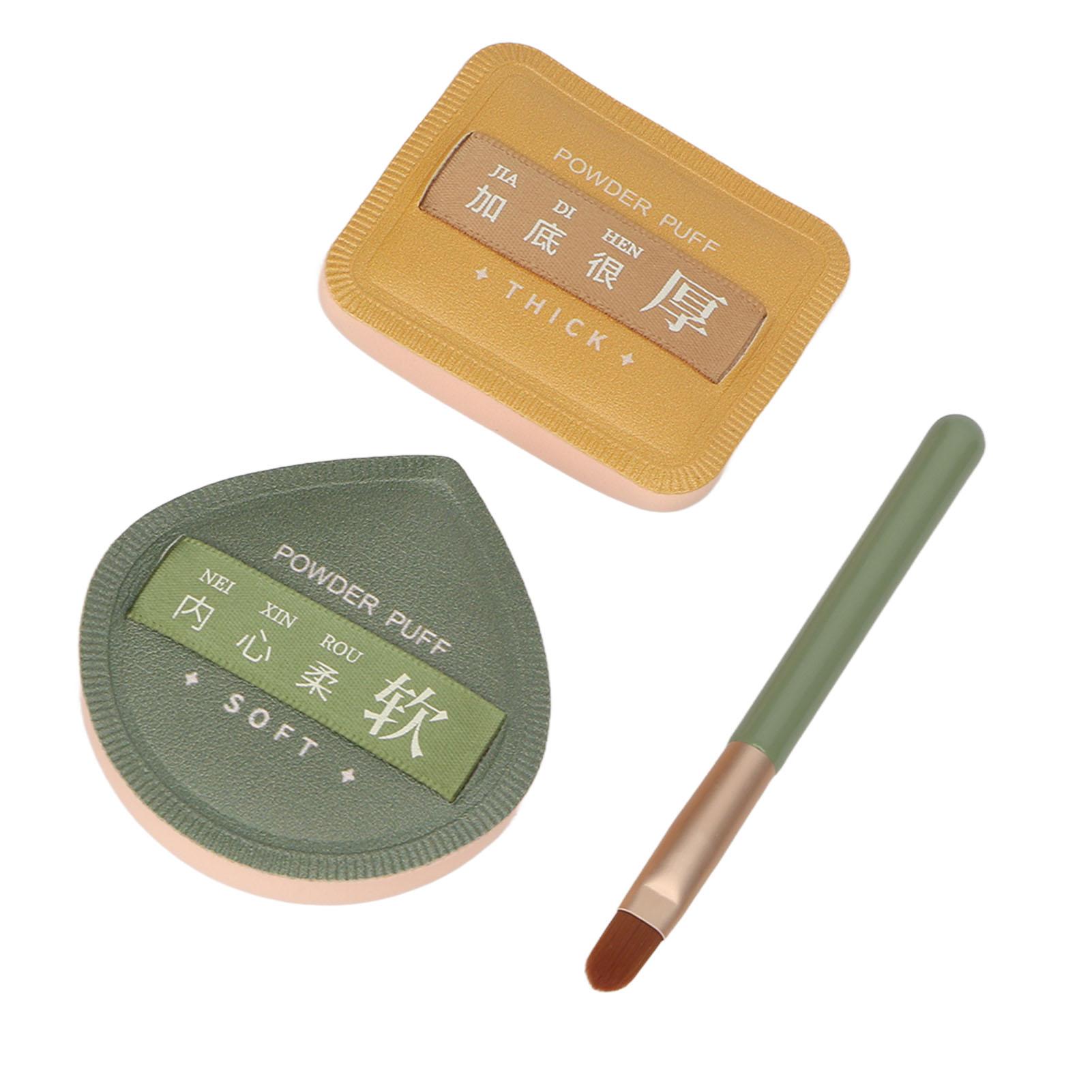 

Пуховка для пудры Facial Beauty Различные формы Влажное и сухое использование Спонж-пуховка для макияжа с кистью L